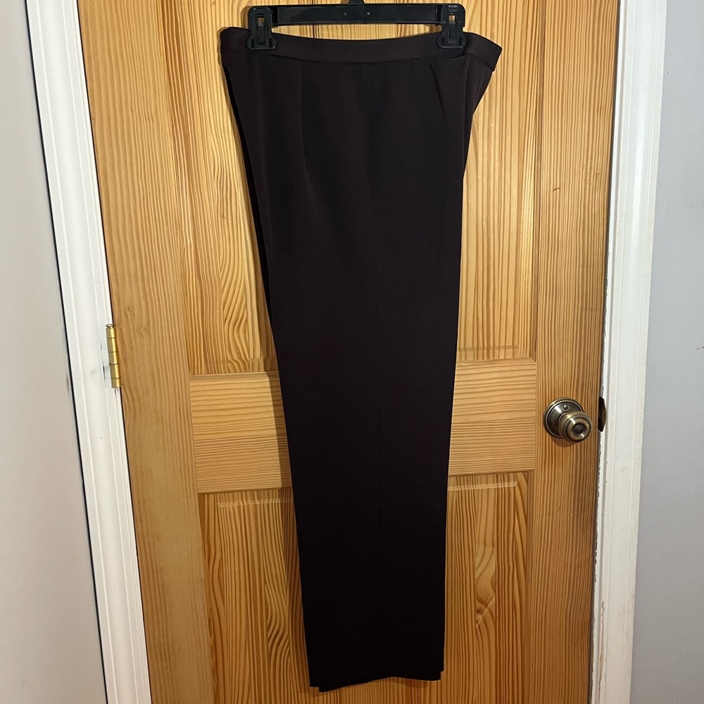 Faconnable Women's Classic Eggplant Trousers